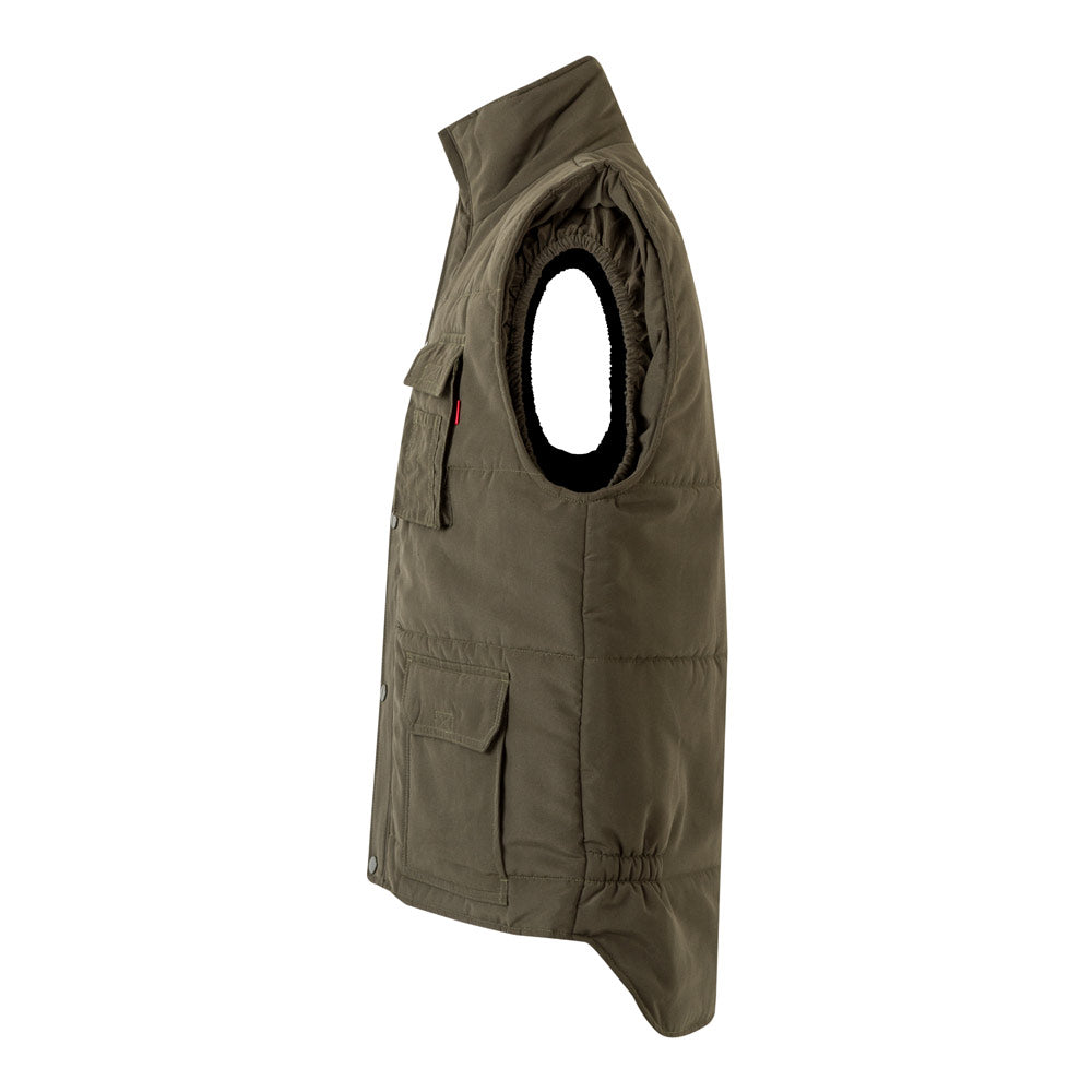 VL MEFITIS. Colete acolchoado multibolsos (220g/m²), em poliéster (100%)