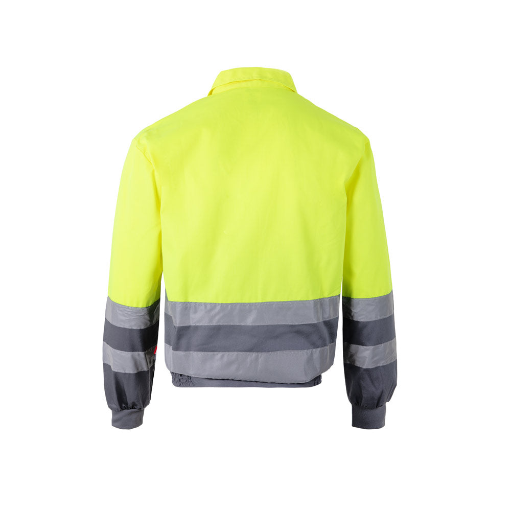 VL NEPTUNE. Casaco bicolor de sarja (210g/m²) em poliéster (80%) e algodão (20%)