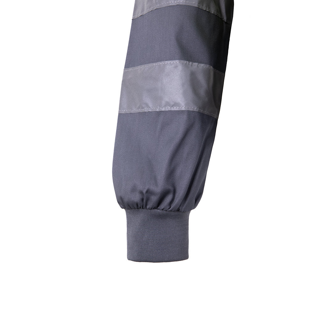 VL NEPTUNE. Casaco bicolor de sarja (210g/m²) em poliéster (80%) e algodão (20%)
