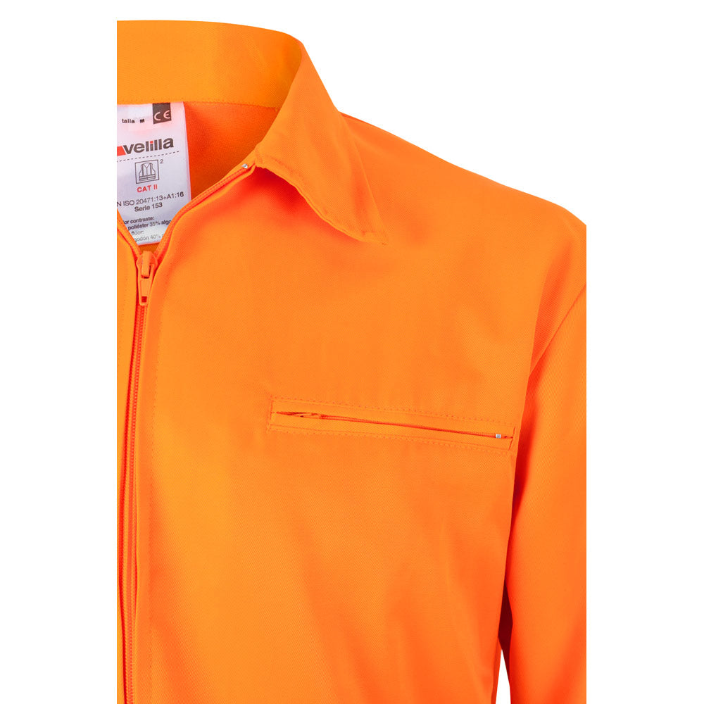 VL NEPTUNE. Casaco bicolor de sarja (210g/m²) em poliéster (80%) e algodão (20%)