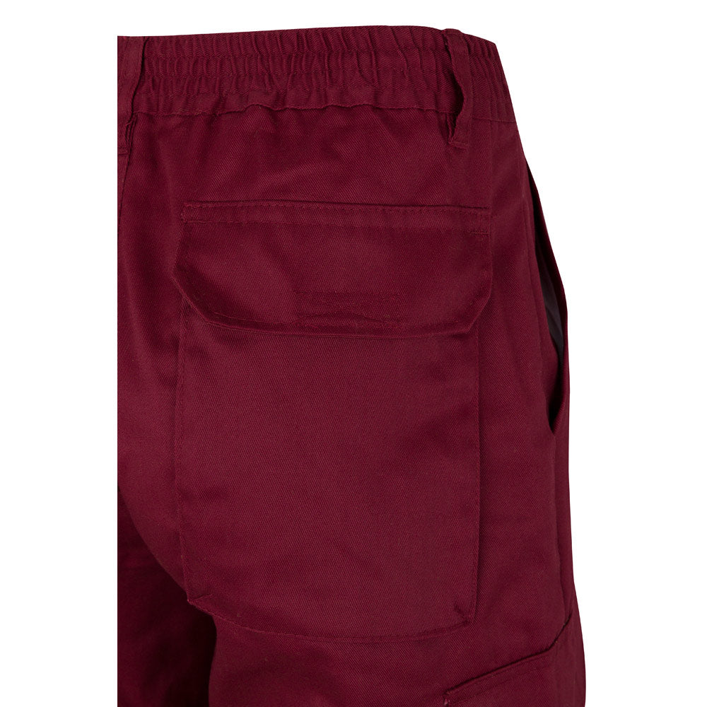 VL POSEIDON. Calças bicolor em sarja multibolsos (210g/m²), em algodão (20%) e poliéster (80%)