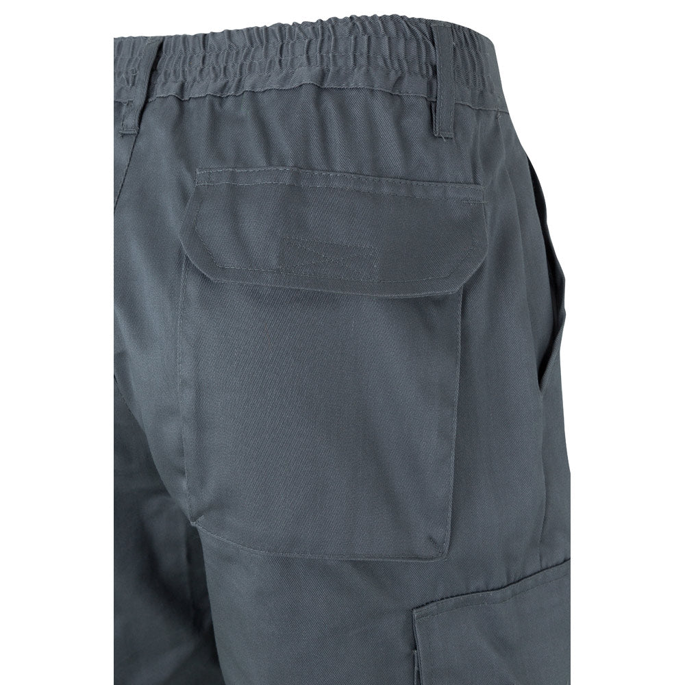 VL POSEIDON LARGE. Calças bicolor em sarja multibolsos (210g/m²), em algodão (20%) e poliéster (80%)