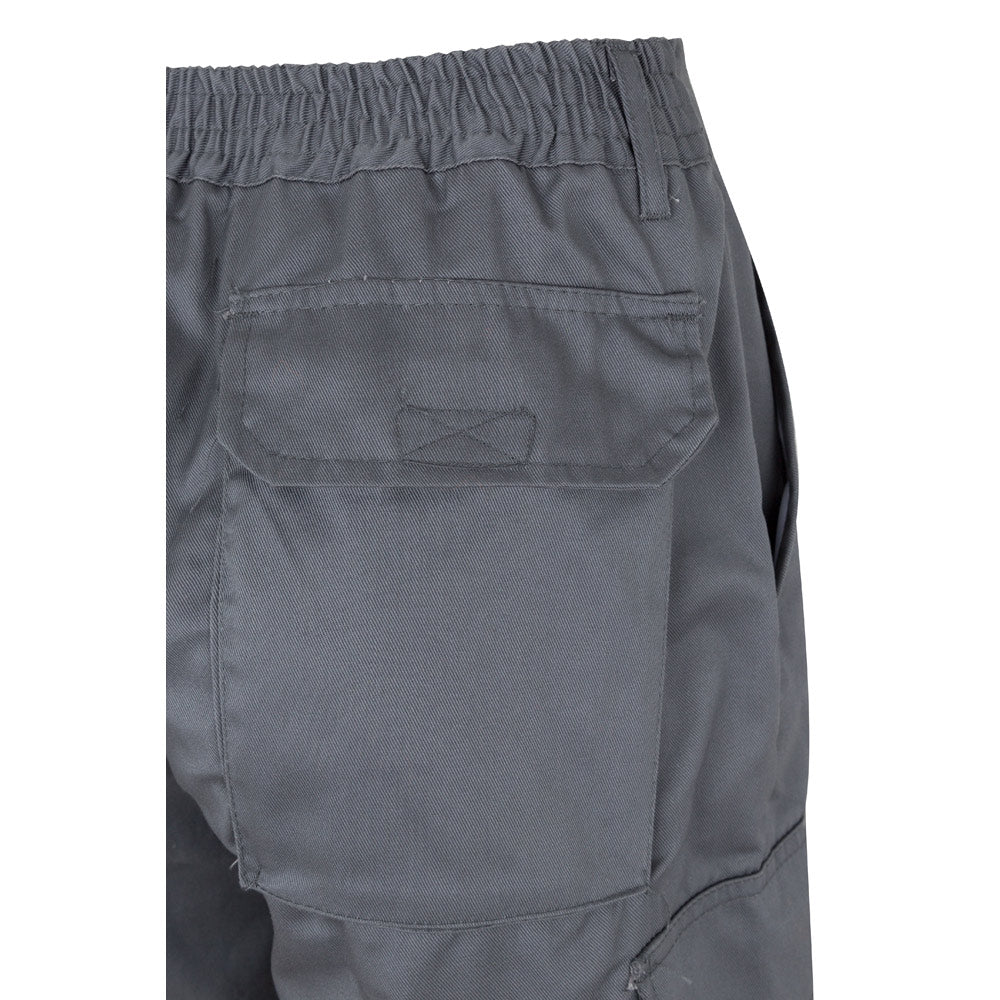 VL POSEIDON LARGE. Calças bicolor em sarja multibolsos (210g/m²), em algodão (20%) e poliéster (80%)