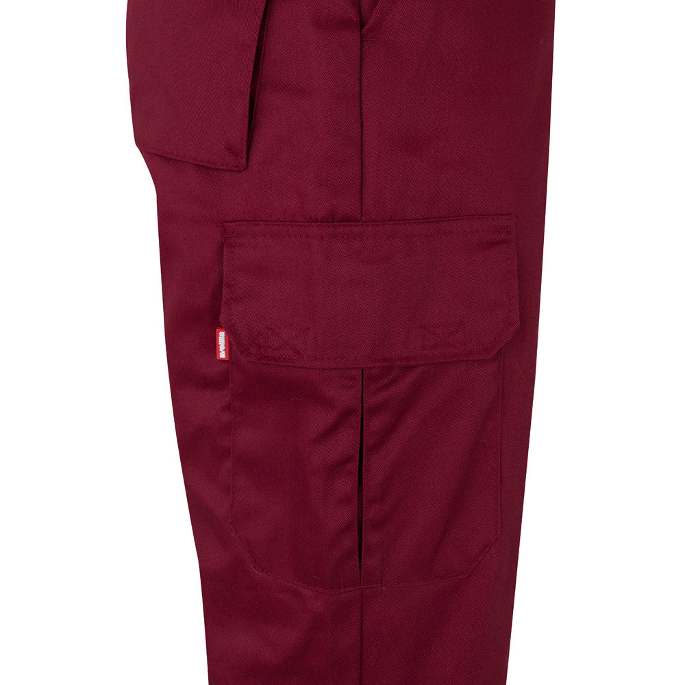 VL POSEIDON LARGE. Calças bicolor em sarja multibolsos (210g/m²), em algodão (20%) e poliéster (80%)