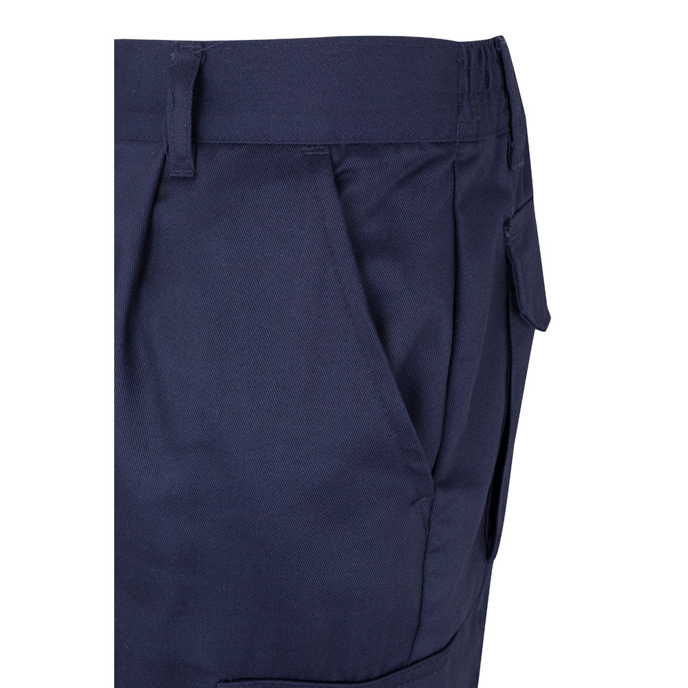 VL ASCLEPIUS. Calças em sarja multibolsos (200g/m²), em algodão (35%) e poliéster (65%)