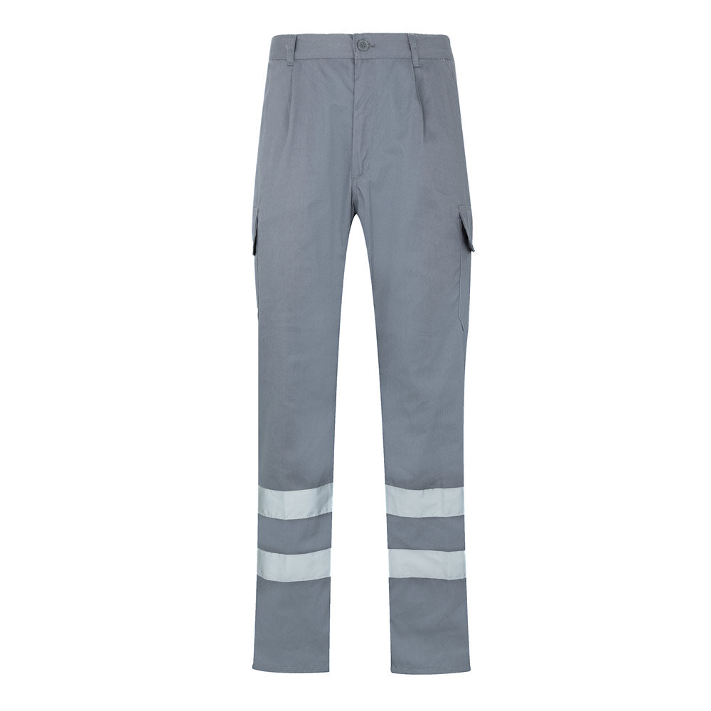 VL ASCLEPIUS. Calças em sarja multibolsos (200g/m²), em algodão (35%) e poliéster (65%)