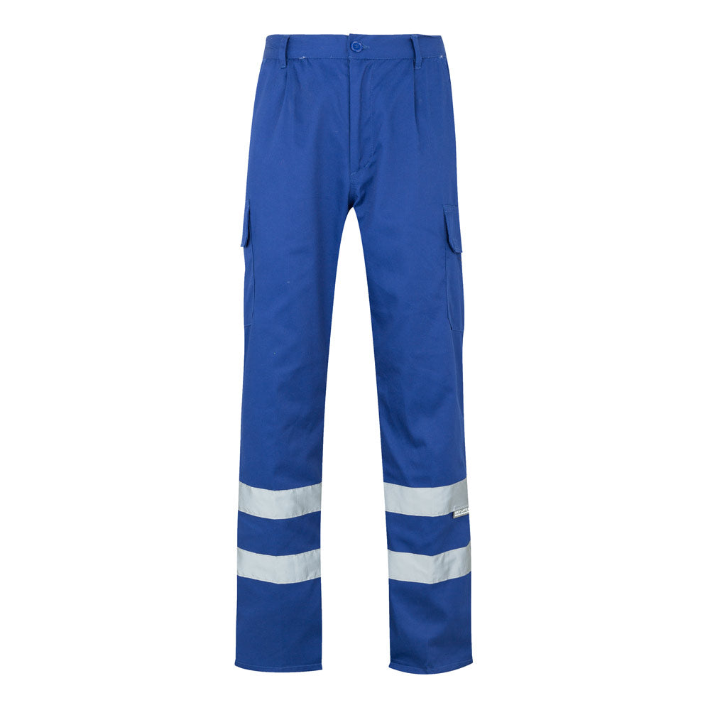 VL ASCLEPIUS. Calças em sarja multibolsos (200g/m²), em algodão (35%) e poliéster (65%)