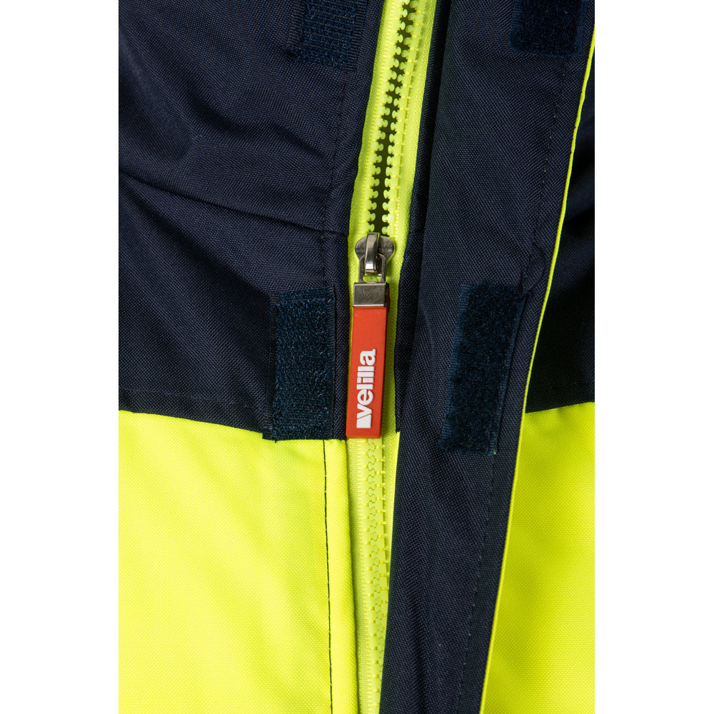 VL JUPITER. Casaco acolchoado bicolor (180g/m²) em poliéster (100%), com recobrimento de PU