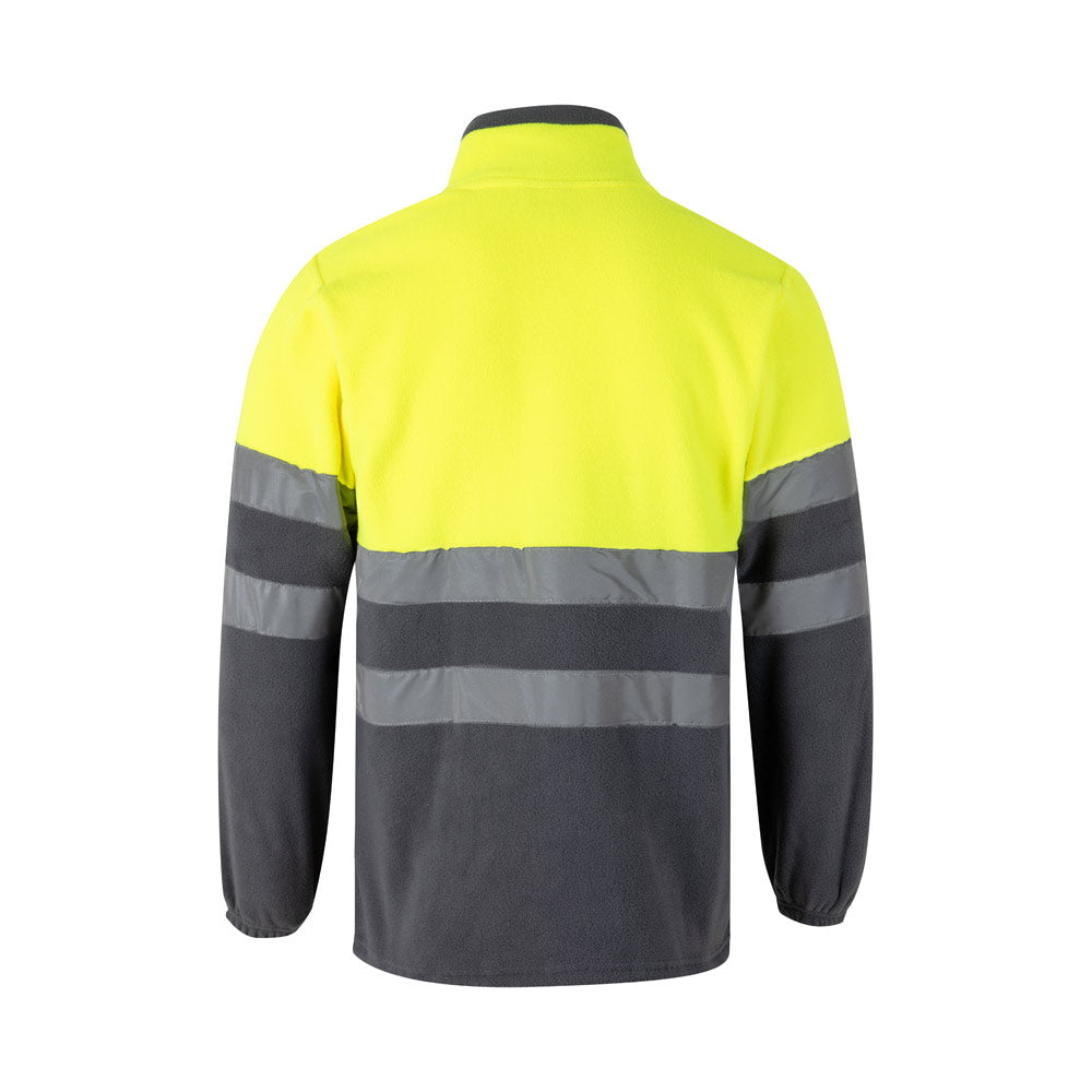 VL EROS. Casaco polar bicolor (280g/m²), em poliéster (100%)