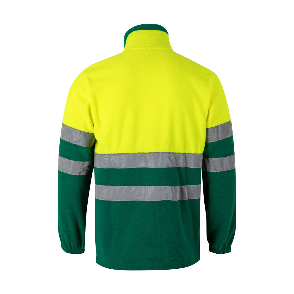 VL EROS. Casaco polar bicolor (280g/m²), em poliéster (100%)