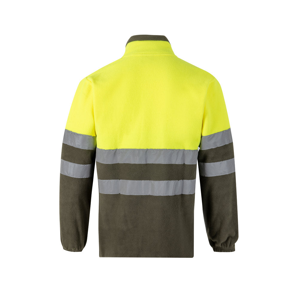 VL EROS. Casaco polar bicolor (280g/m²), em poliéster (100%)