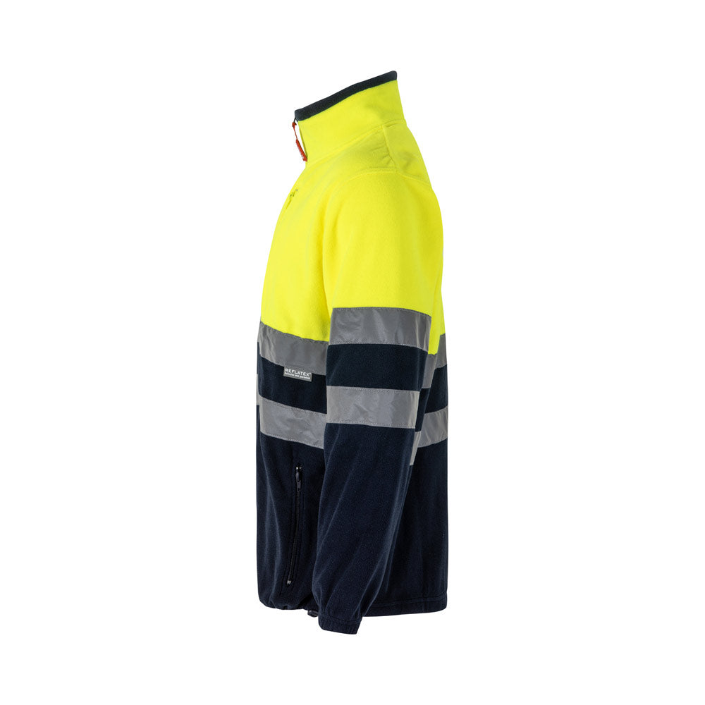 VL EROS LARGE. Casaco polar bicolor (280g/m²), em poliéster (100%)