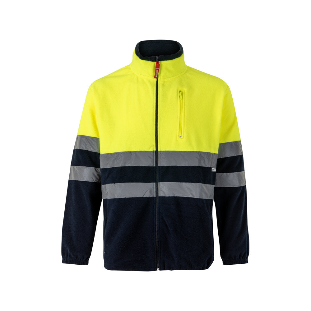 VL EROS LARGE. Casaco polar bicolor (280g/m²), em poliéster (100%)
