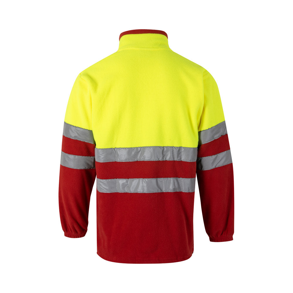 VL EROS LARGE. Casaco polar bicolor (280g/m²), em poliéster (100%)