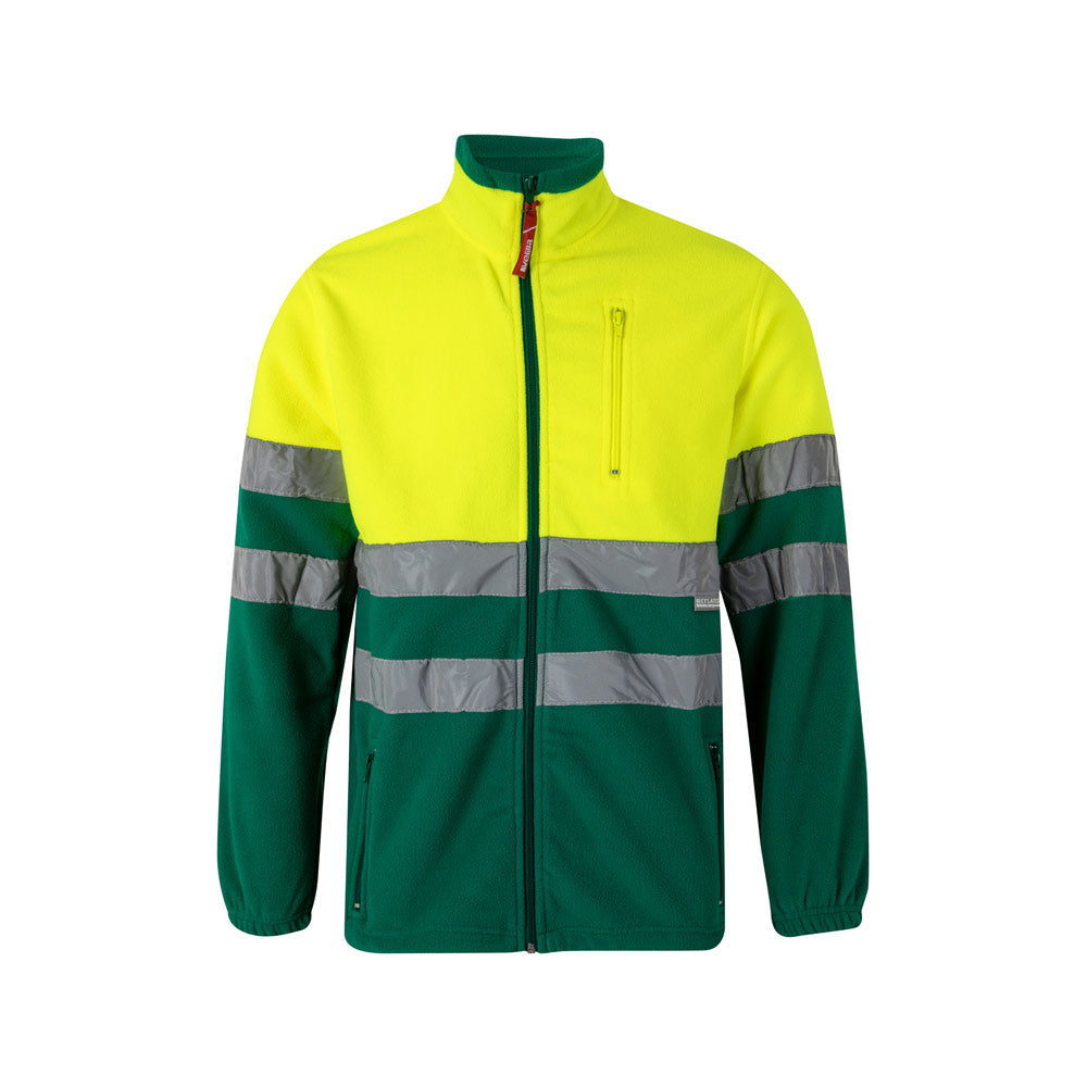 VL EROS LARGE. Casaco polar bicolor (280g/m²), em poliéster (100%)