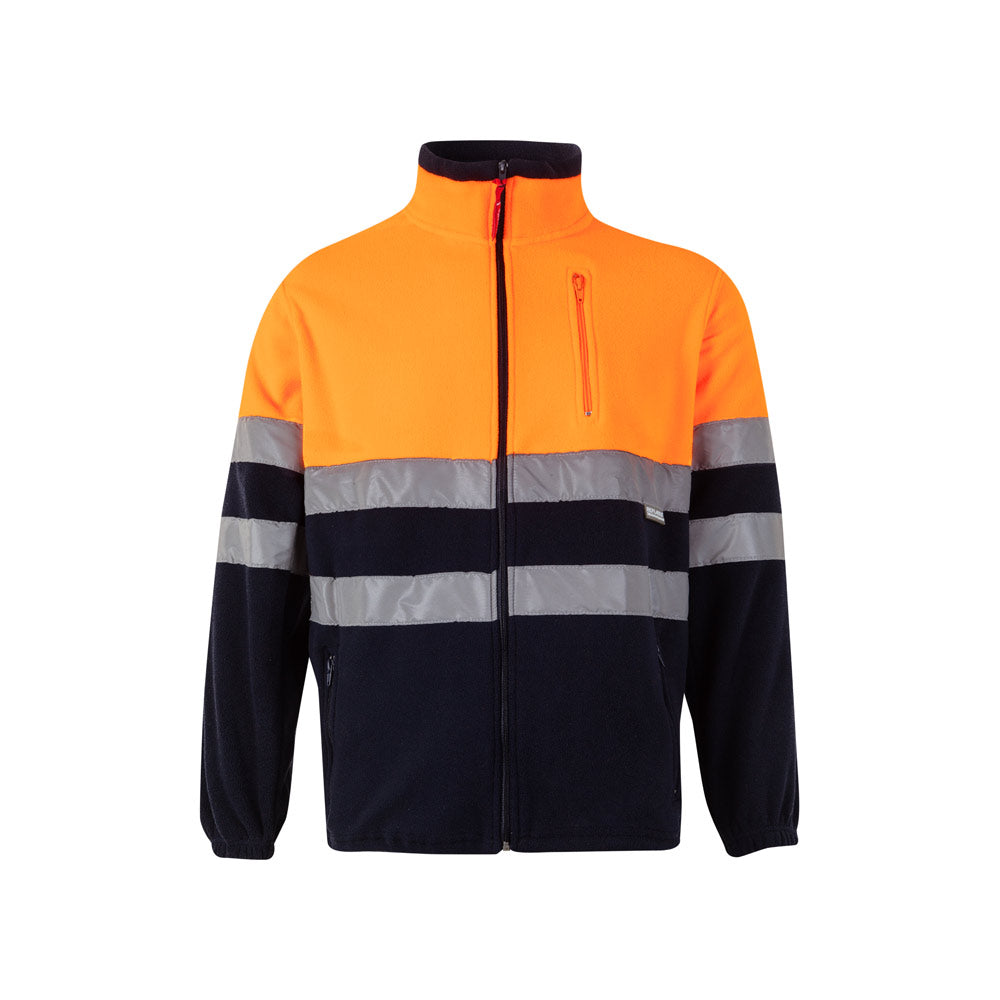 VL EROS LARGE. Casaco polar bicolor (280g/m²), em poliéster (100%)