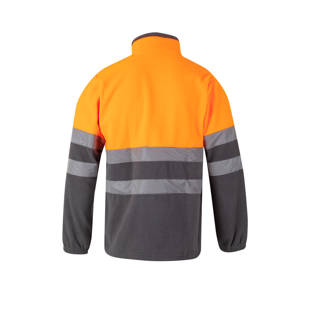 VL EROS LARGE. Casaco polar bicolor (280g/m²), em poliéster (100%)