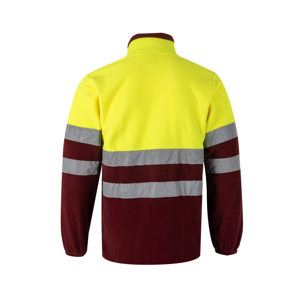 VL EROS LARGE. Casaco polar bicolor (280g/m²), em poliéster (100%)