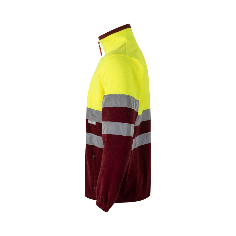 VL EROS LARGE. Casaco polar bicolor (280g/m²), em poliéster (100%)