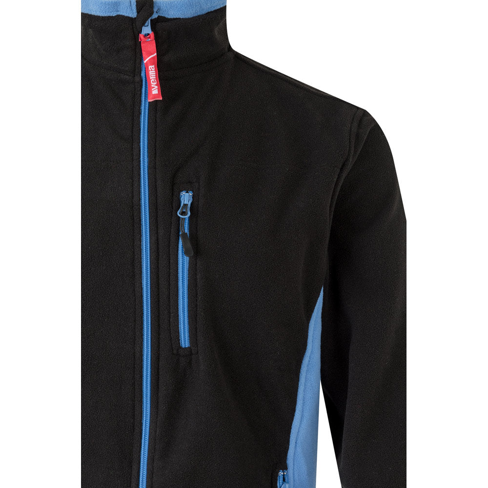 VL GERAS. Casaco polar bicolor (220g/m²) em poliéster (100%)