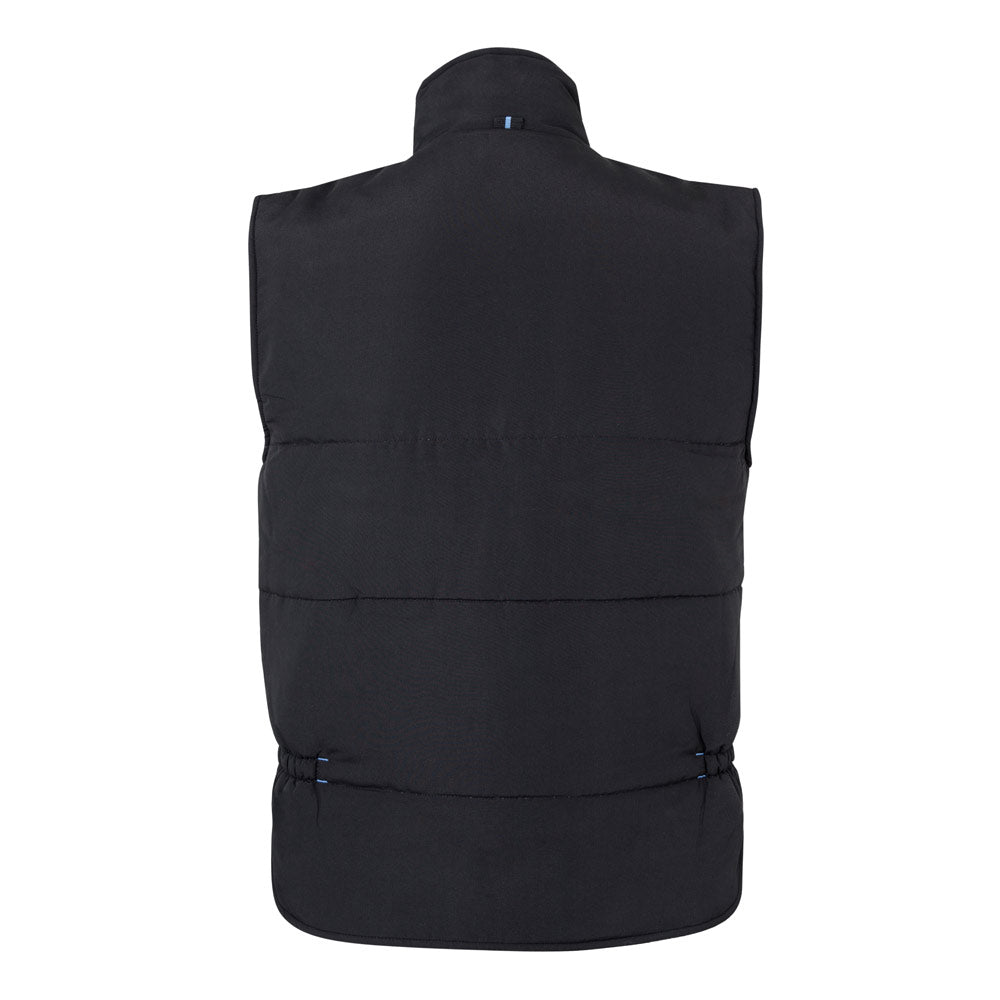 VL NERGAL. Colete acolchoado, bicolor multibolsos (120g/m²), em poliéster (100%)