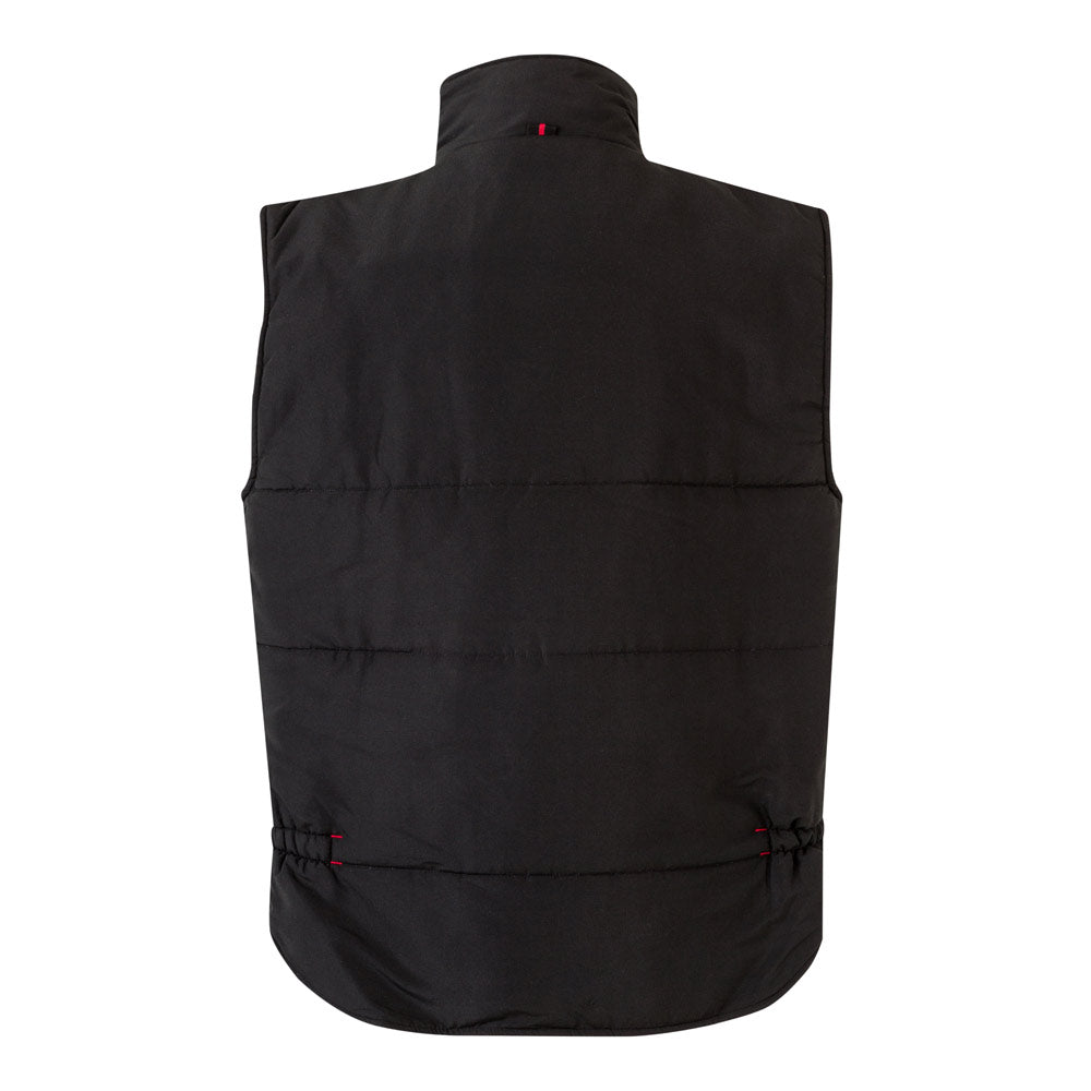 VL NERGAL. Colete acolchoado, bicolor multibolsos (120g/m²), em poliéster (100%)