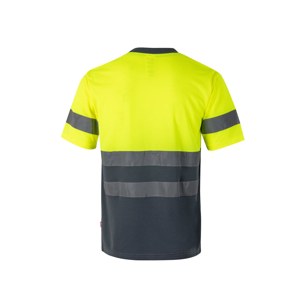 VL BRAHMA. T-shirt técnica bicolor bird-eye (140g/m²), em poliéster (100%)