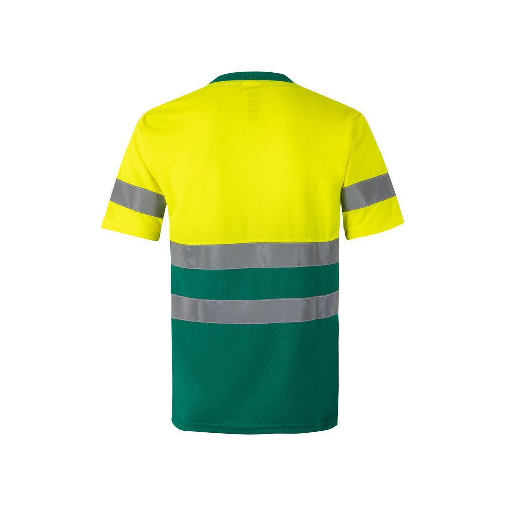 VL BRAHMA. T-shirt técnica bicolor bird-eye (140g/m²), em poliéster (100%)