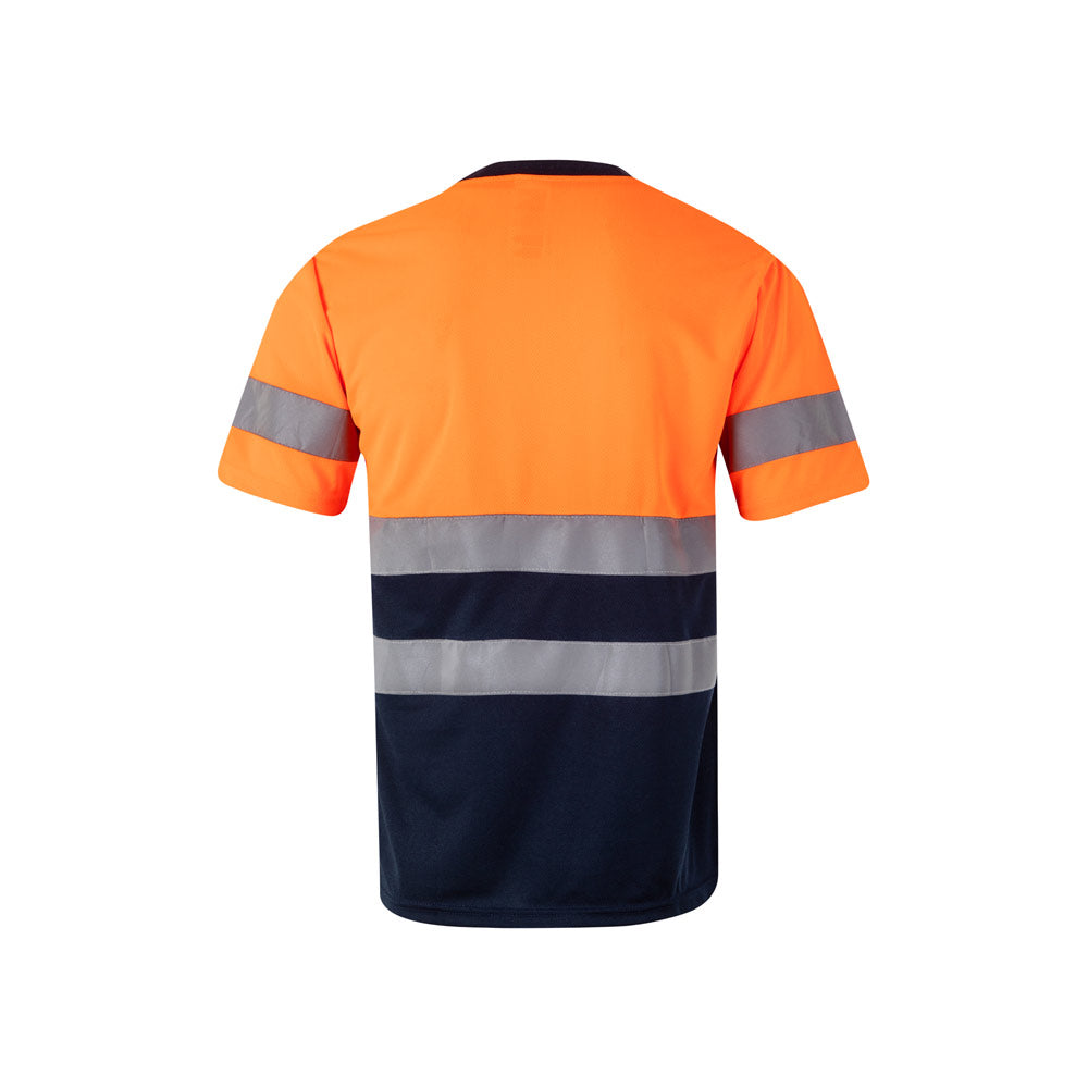 VL BRAHMA. T-shirt técnica bicolor bird-eye (140g/m²), em poliéster (100%)