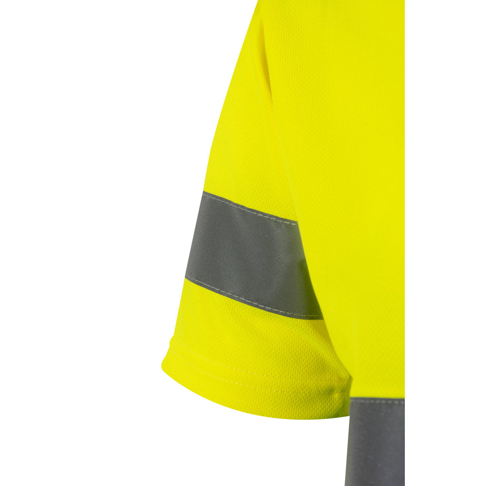 VL BRAHMA LARGE. T-shirt técnica bicolor bird-eye (140g/m²), em poliéster (100%)