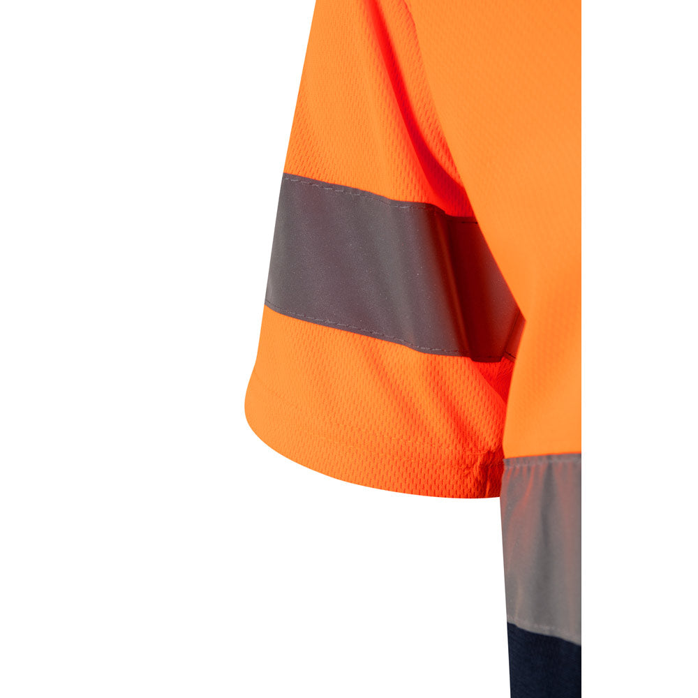VL BRAHMA LARGE. T-shirt técnica bicolor bird-eye (140g/m²), em poliéster (100%)