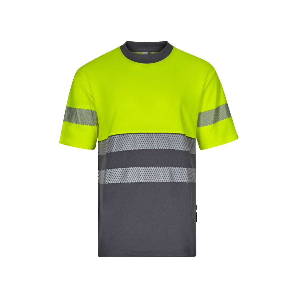 VL BASTET. T-shirt bicolor piqué (150g/m²), em algodão (55%) e poliéster (45%)