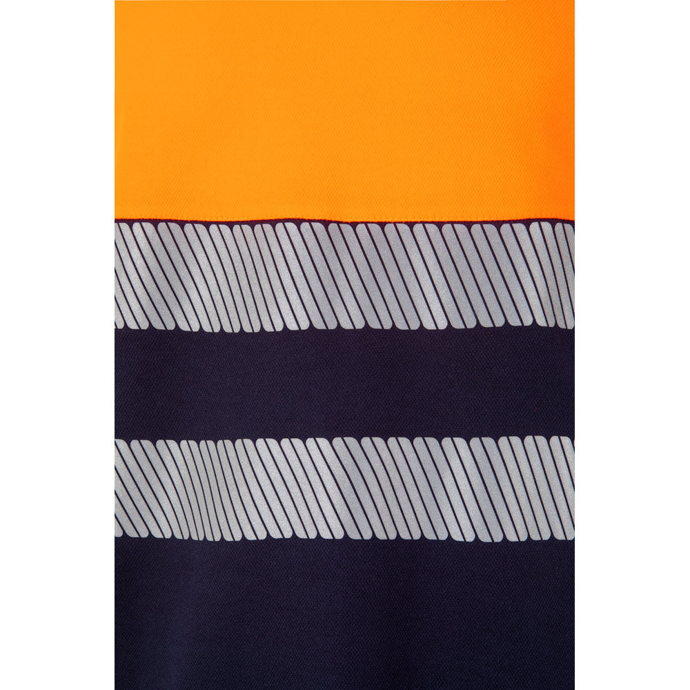VL BASTET. T-shirt bicolor piqué (150g/m²), em algodão (55%) e poliéster (45%)