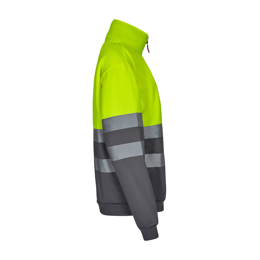 VL THOR. Sweatshirt bicolor (300g/m²) em felpa de poliéster (100%)