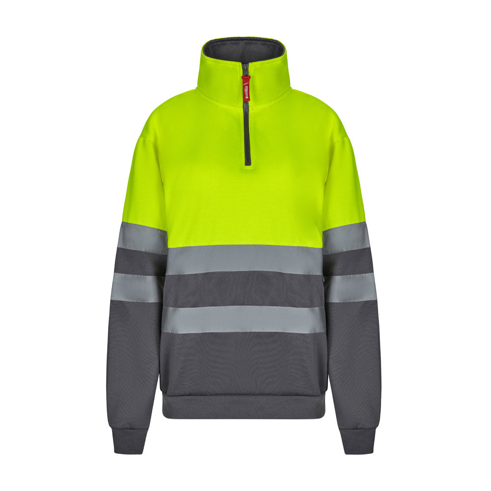 VL THOR. Sweatshirt bicolor (300g/m²) em felpa de poliéster (100%)