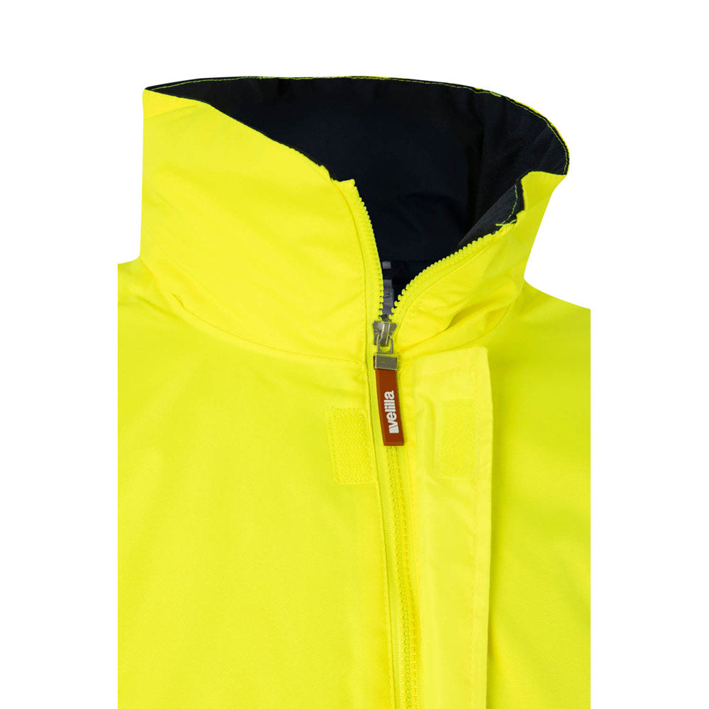 VL THEMIS. Parka bicolor (190g/m²), em poliéster (100%), com revestimento em PU