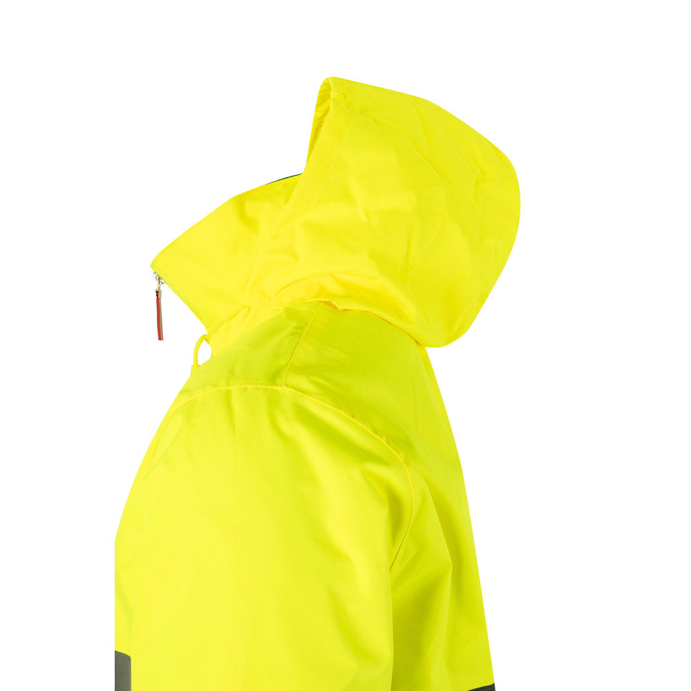 VL THEMIS. Parka bicolor (190g/m²), em poliéster (100%), com revestimento em PU