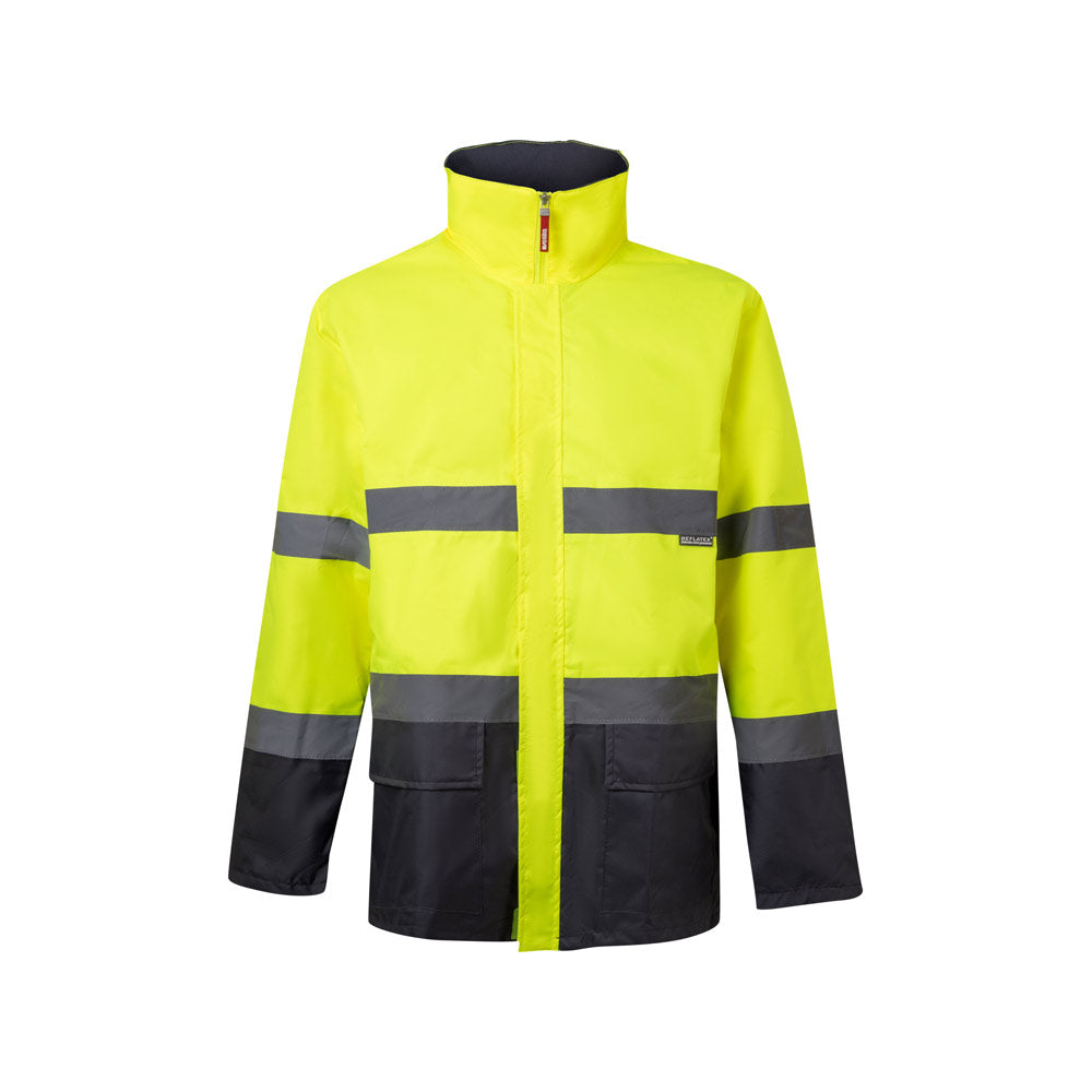 VL THEMIS LARGE. Parka bicolor (190g/m²), em poliéster (100%), com revestimento em PU