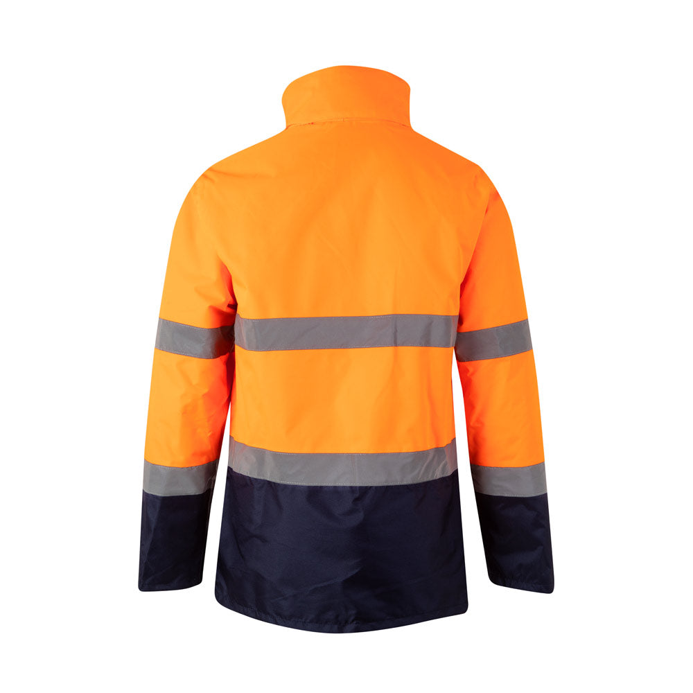 VL THEMIS LARGE. Parka bicolor (190g/m²), em poliéster (100%), com revestimento em PU