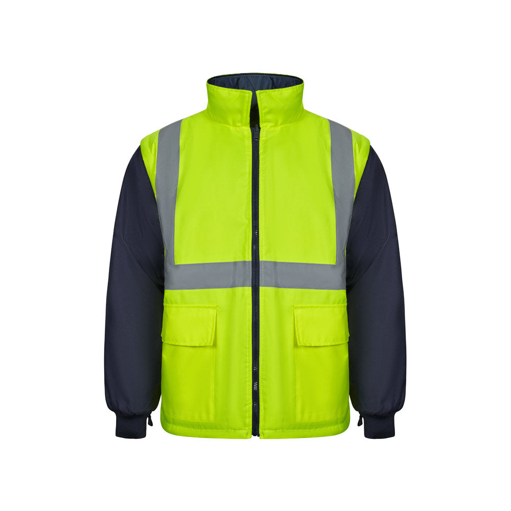 VL JUNO. Parka 4 em 1 bicolor (180g/m²), em poliéster (100%) com revestimento de PU