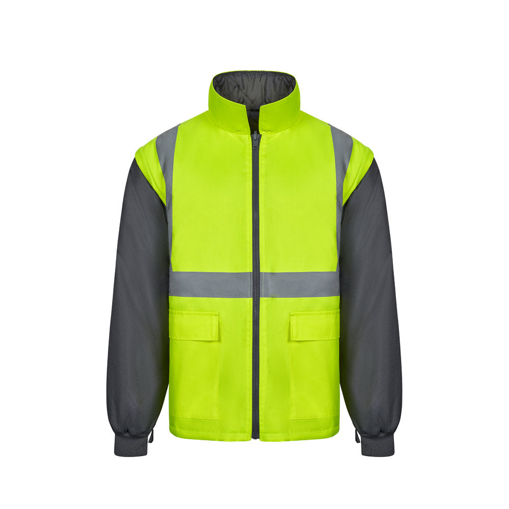 VL JUNO. Parka 4 em 1 bicolor (180g/m²), em poliéster (100%) com revestimento de PU