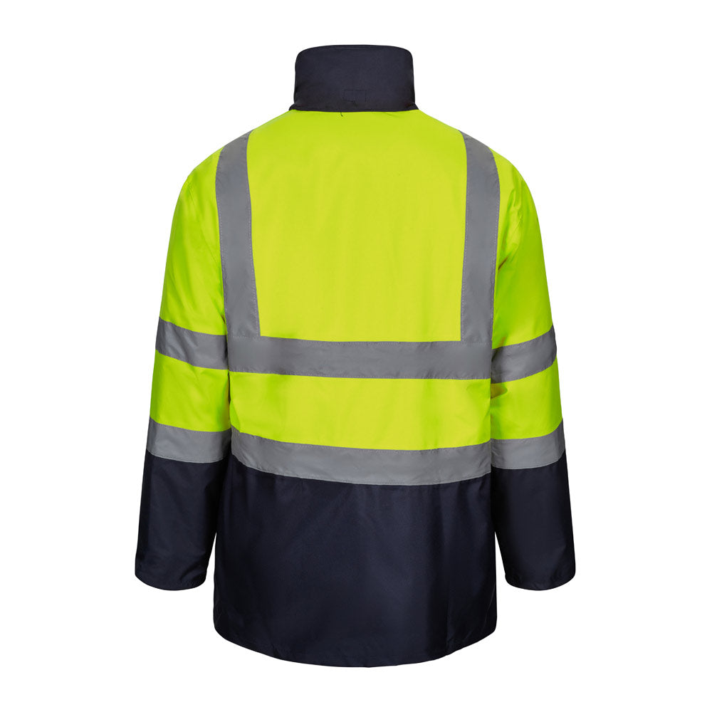 VL JUNO LARGE. Parka 4 em 1 bicolor (180g/m²), em poliéster (100%) com revestimento de PU