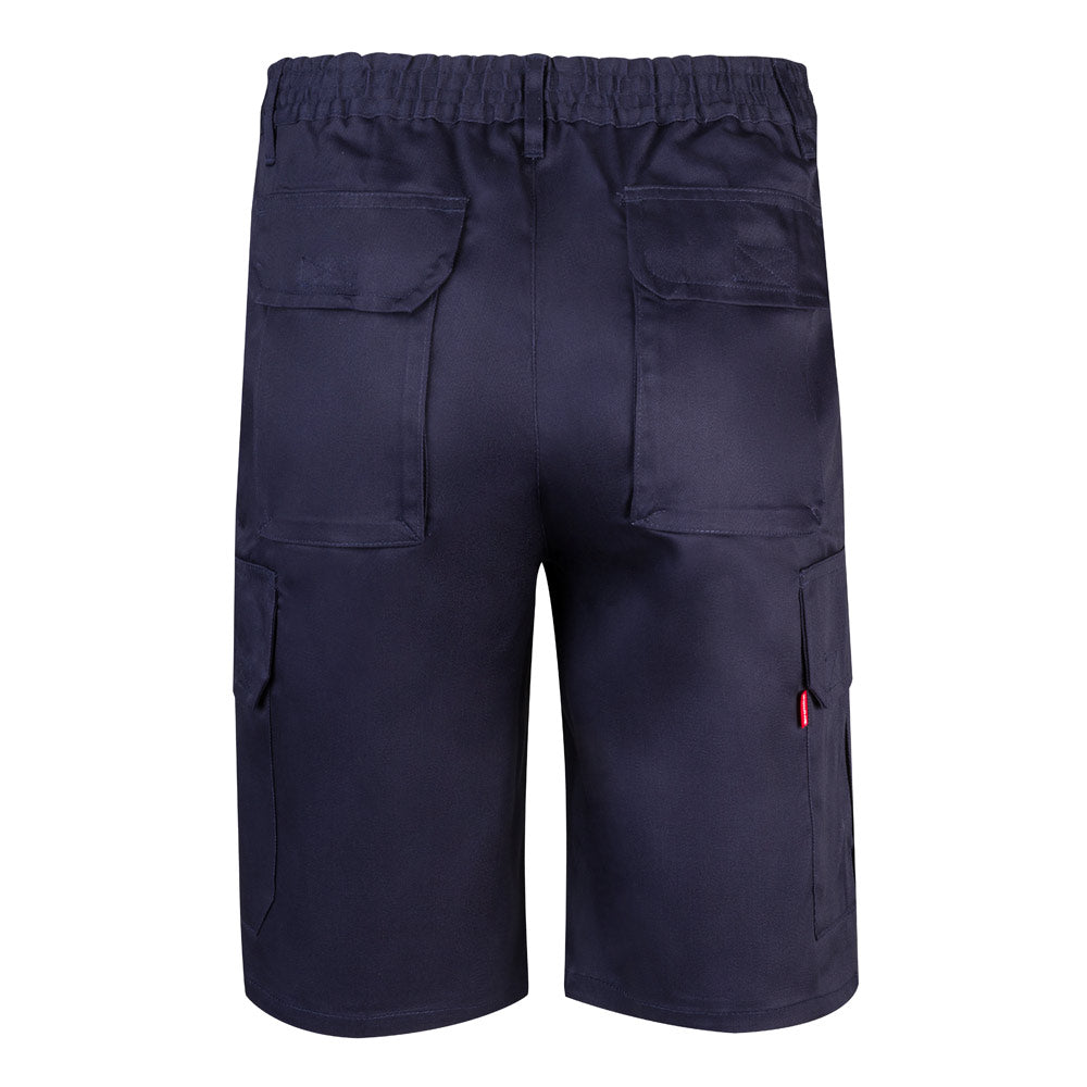 VL CHIONE. Bermudas em sarja multibolsos (200g/m²), em algodão (35%) e poliéster (65%)