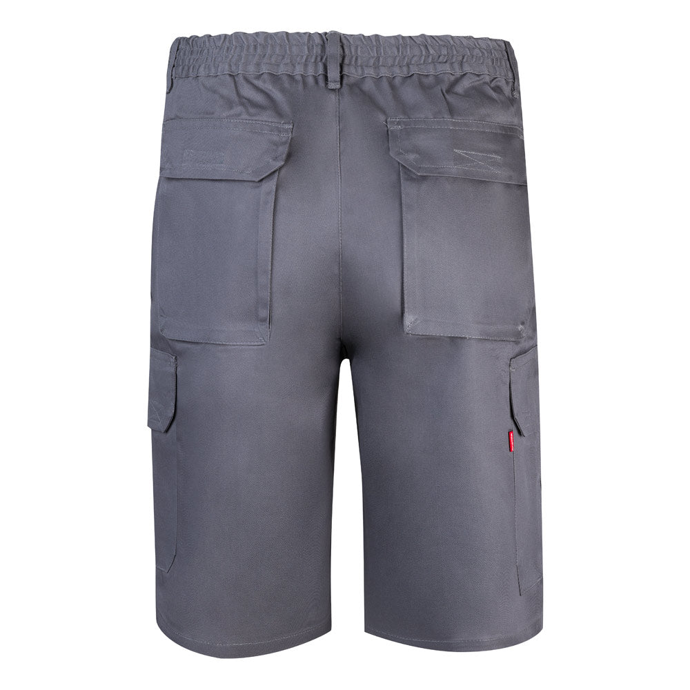 VL CHIONE. Bermudas em sarja multibolsos (200g/m²), em algodão (35%) e poliéster (65%)