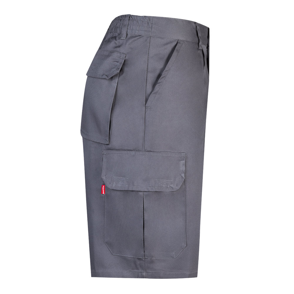 VL CHIONE. Bermudas em sarja multibolsos (200g/m²), em algodão (35%) e poliéster (65%)