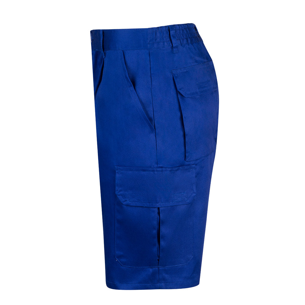 VL CHIONE. Bermudas em sarja multibolsos (200g/m²), em algodão (35%) e poliéster (65%)