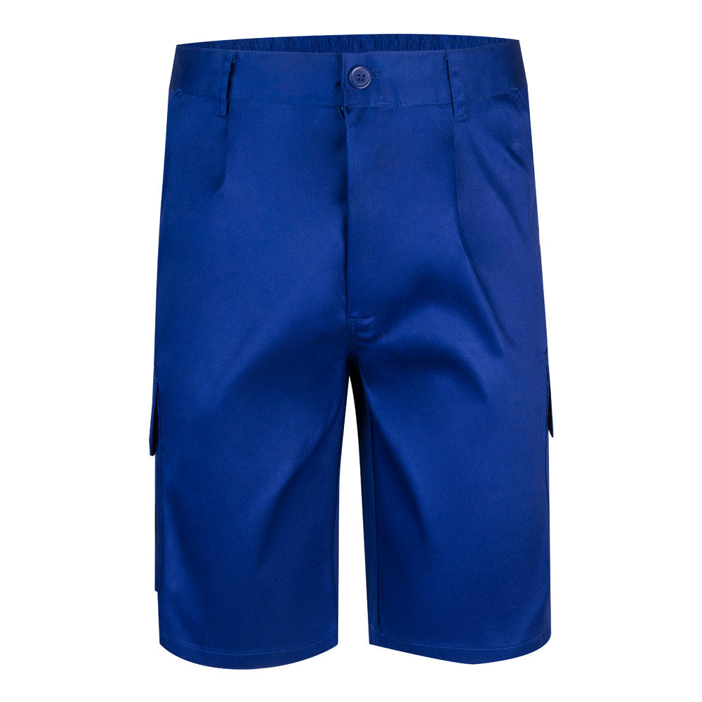 VL CHIONE. Bermudas em sarja multibolsos (200g/m²), em algodão (35%) e poliéster (65%)