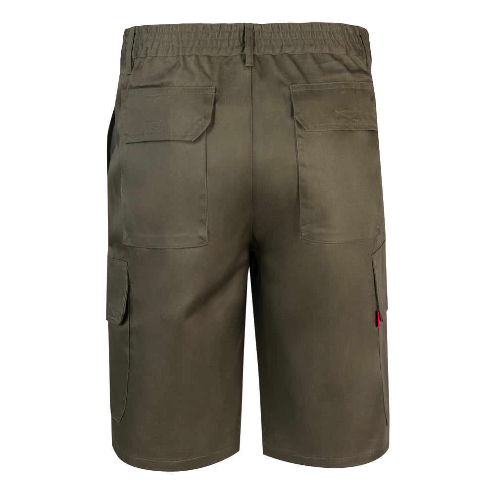 VL CHIONE. Bermudas em sarja multibolsos (200g/m²), em algodão (35%) e poliéster (65%)