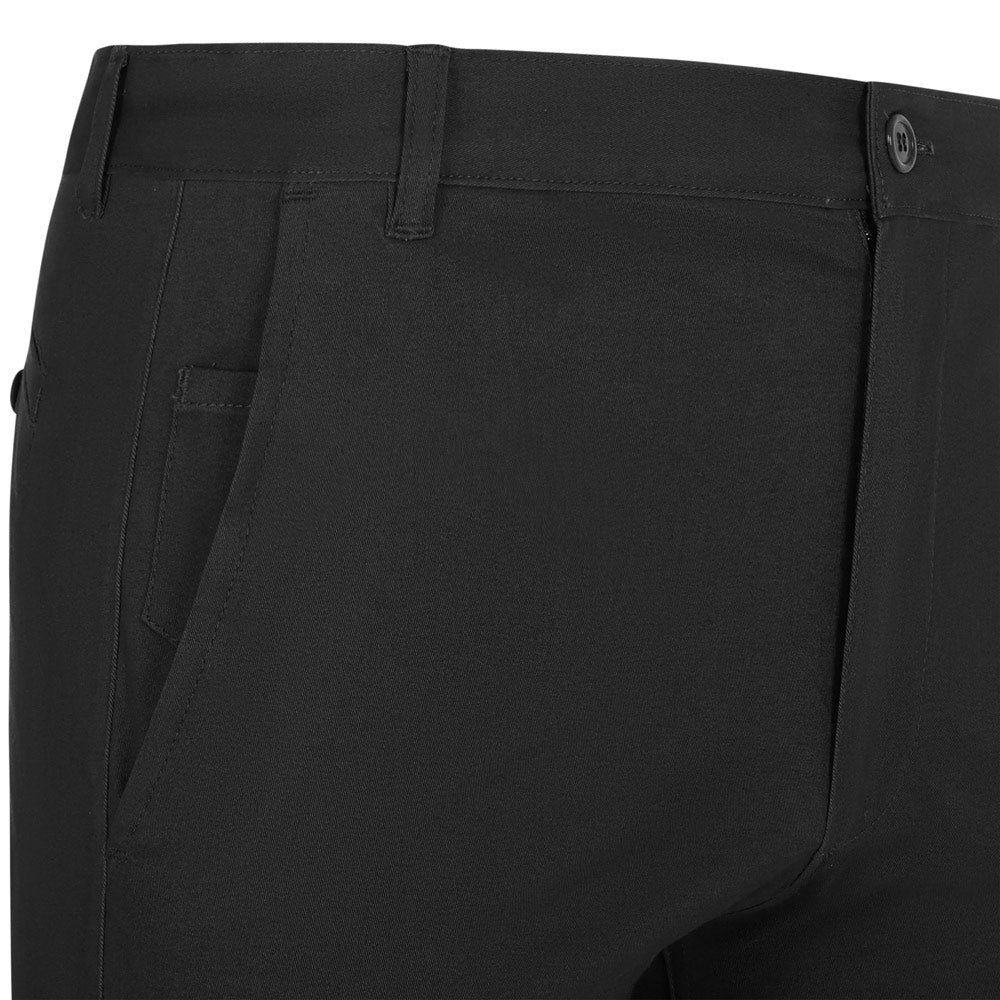 VL VISHNU. Calças chino stretch unissexo (260g/m²), em algodão (98%) e elastano (2%)