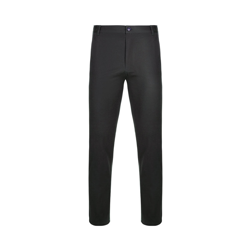 VL VISHNU. Calças chino stretch unissexo (260g/m²), em algodão (98%) e elastano (2%)